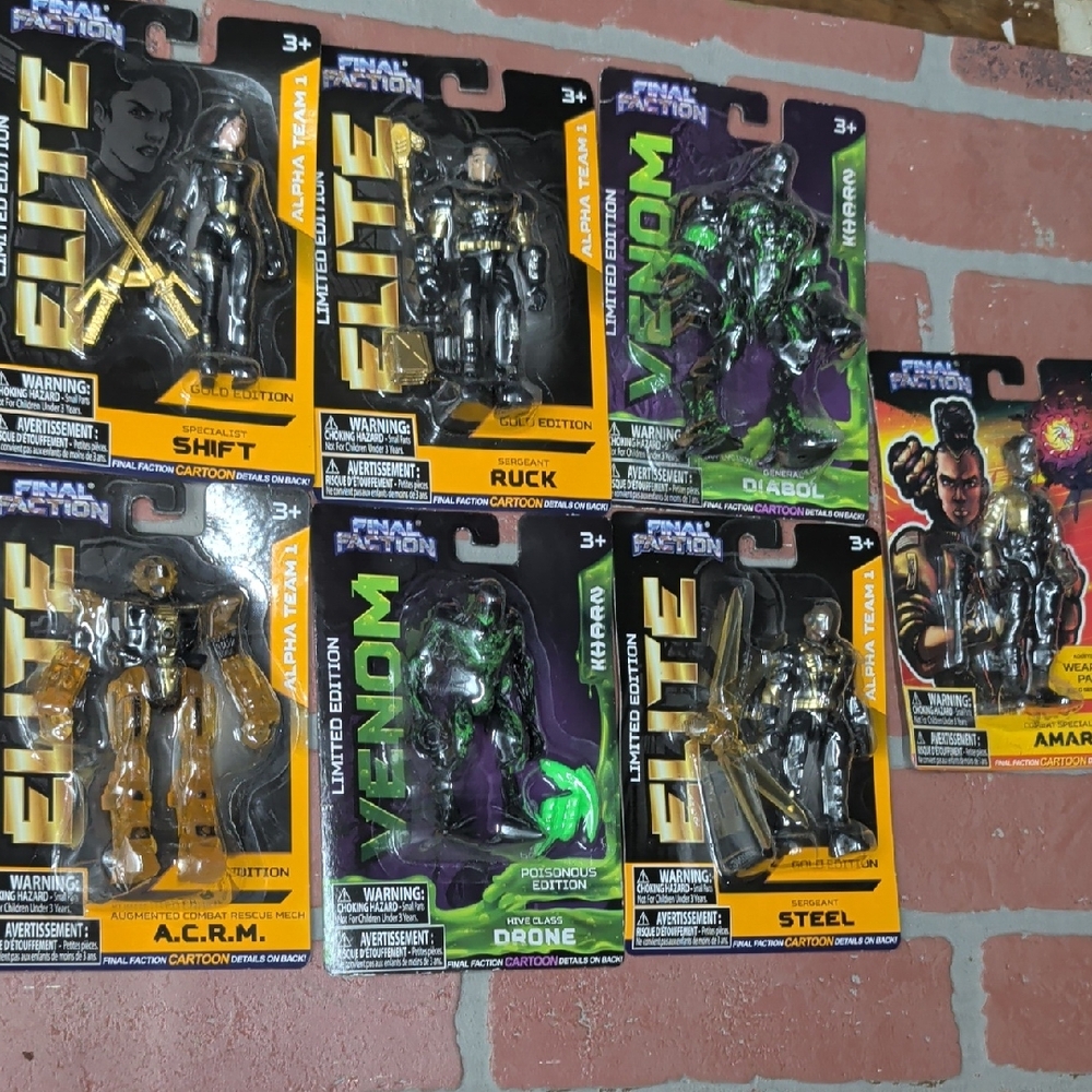 Final Faction Lot Of 7 #8